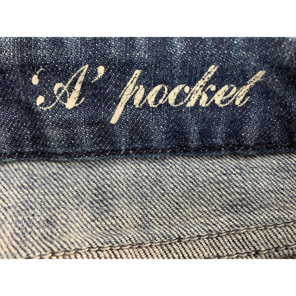 7 For All Mankind Womens 26 A-Pocket Bootcut Jeans Low Rise Medium Wash - Picture 8 of 8
